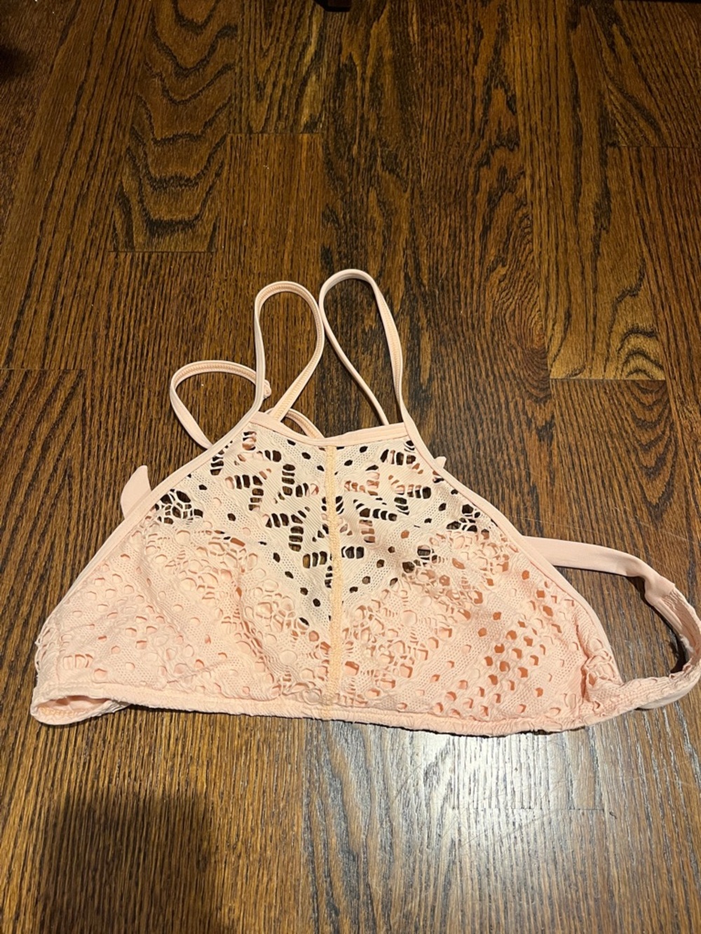 Crochet bikini top